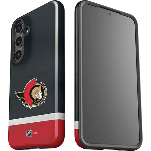 NHL Ottawa Senators Jersey Galaxy S24 Plus Impact Case